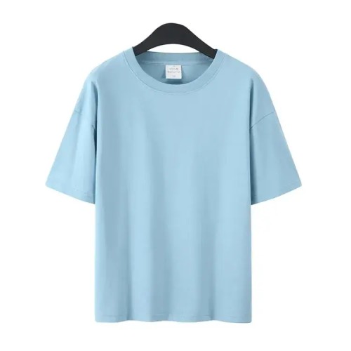 RACER| Sky Blue Color | Super Soft Premium Drop Shoulder T-Shirt