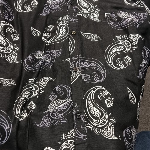 Cotton Long Sleeve Casual Printed Shirt