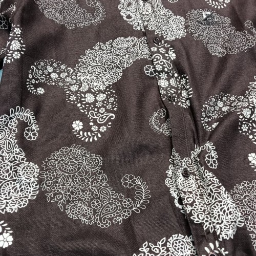 Cotton Long Sleeve Casual Printed Shirt