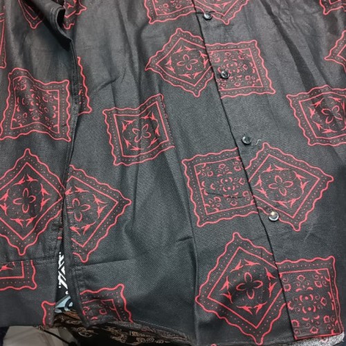 Cotton Long Sleeve Casual Printed Shirt