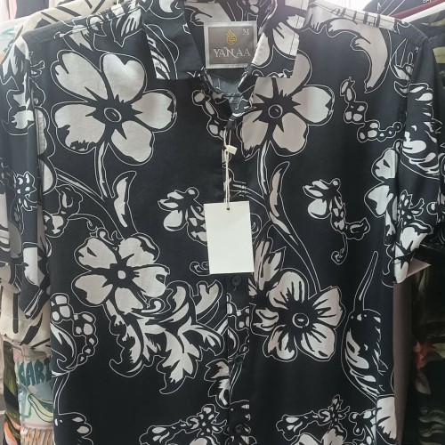 Summer Friendly Cuban Collar Linen Half Sleeve Shirt