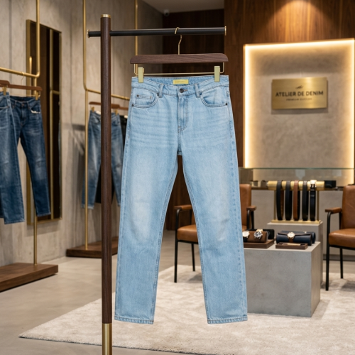 Straight Fit Sky Blue Jeans