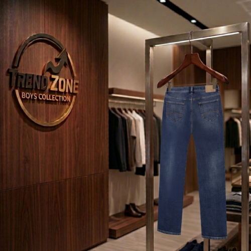 Regular Fit Authentic Stretch Denim Jeans