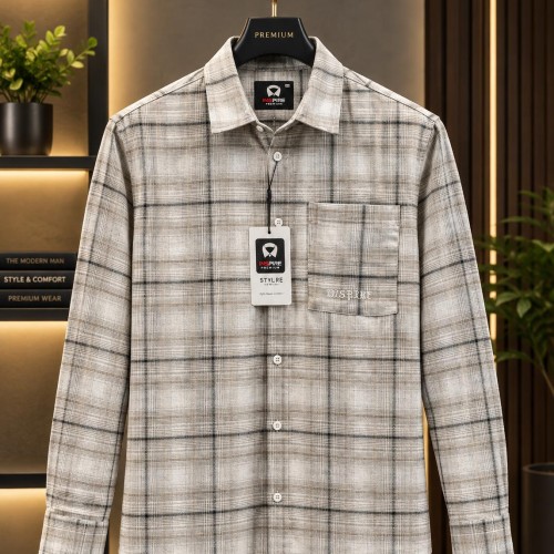Checked Flannel Shirt