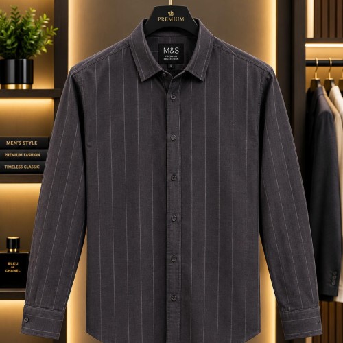 Old Money Cotton Check Shirt