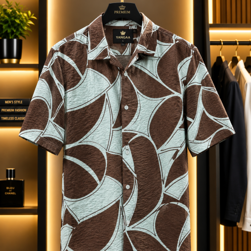 Summer Friendly Cuban Collar Linen Half Sleeve Shirt