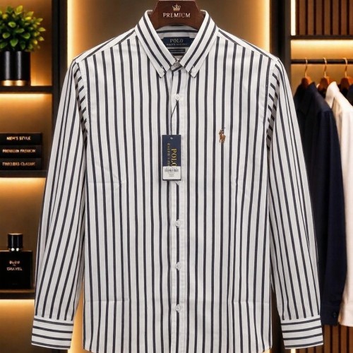 Formal Old Money Striped Shirt