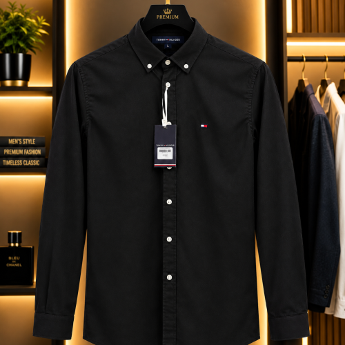 Full Sleeve Solid Colour Shirt