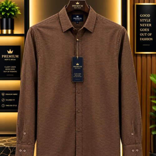 Formal Shirt Brown