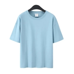 RACER| Sky Blue Color | Super Soft Premium Drop Shoulder T-Shirt