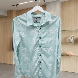 Linen Printed Casual Full Sleeve Shirt