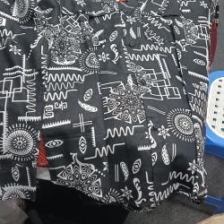 Cotton Long Sleeve Casual Printed Shirt