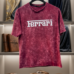 Acid Wash Drop Shoulder T-Shirt