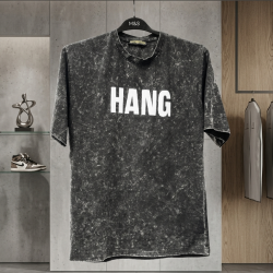 Acid Wash Drop Shoulder T-Shirt