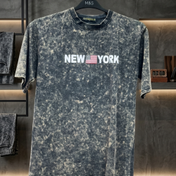 Acid Wash Drop Shoulder T-Shirt