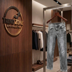 Ash Slim Jeans Dark Acid Wash