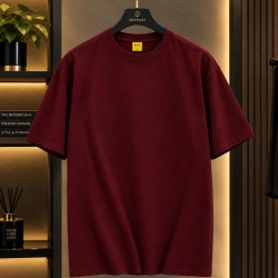 Premium Super Soft - Solid Drop Sholder T-Shirt