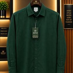 Solid Colour Boxy Fit Shirt