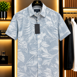 Summer Friendly Cotton Half Shirt