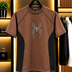 Premium Spider Printed Drop Sholder
